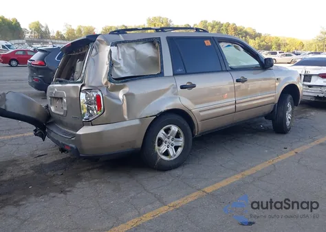 2006 Honda Pilot Lx z USA, uszkodzony, nr VIN 2HKYF18156H537530